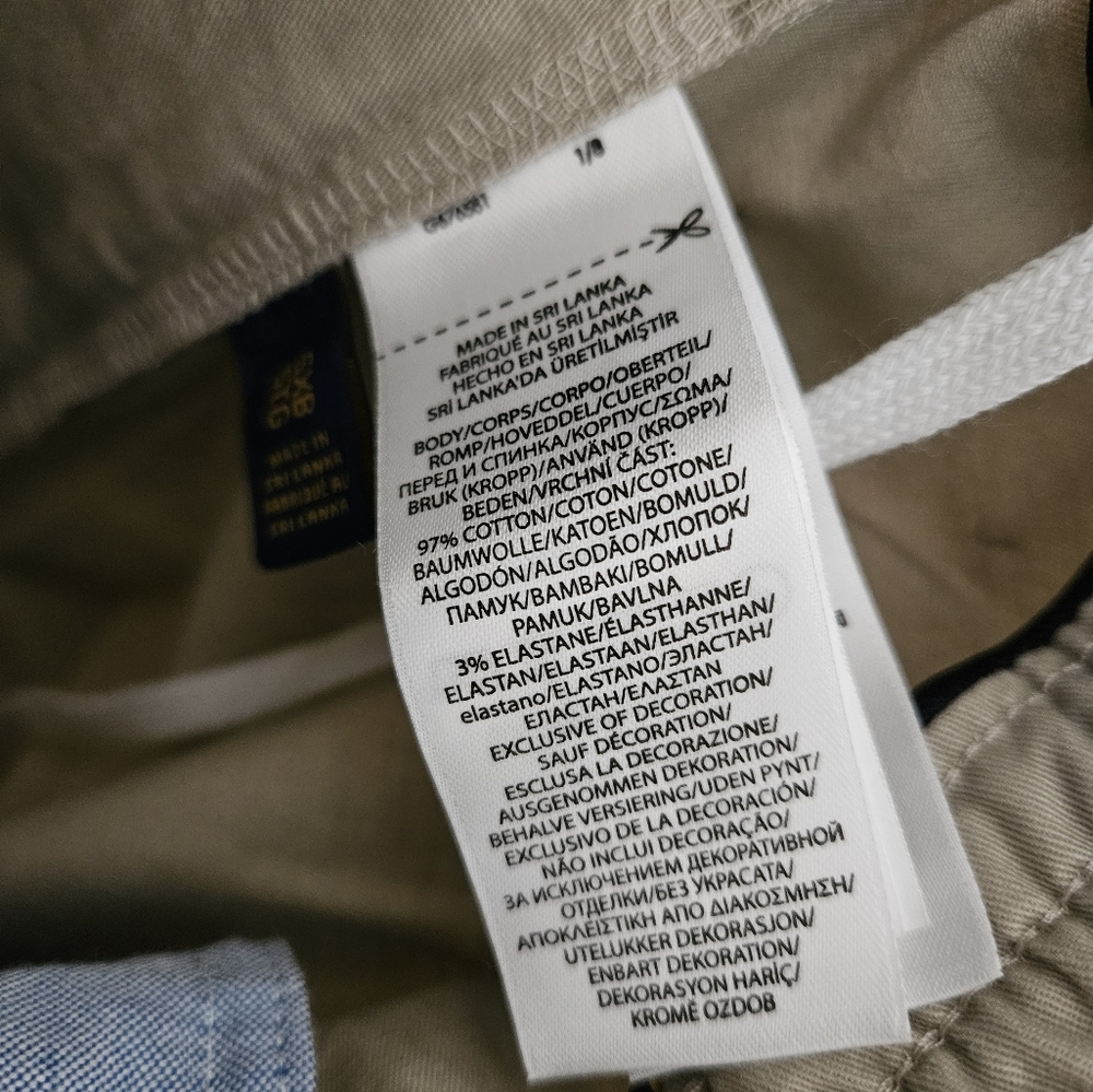 NEW Polo Ralph Lauren Prepster Pants Mens‎ Stretch Classic Fit Tan Size 5XB - Picture 3 of 10